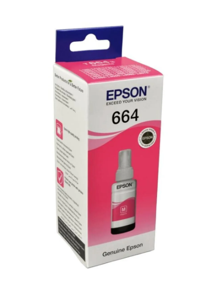 EPSON C13T66434A L100/L200 KARTUŞ 70ML MAGENTA